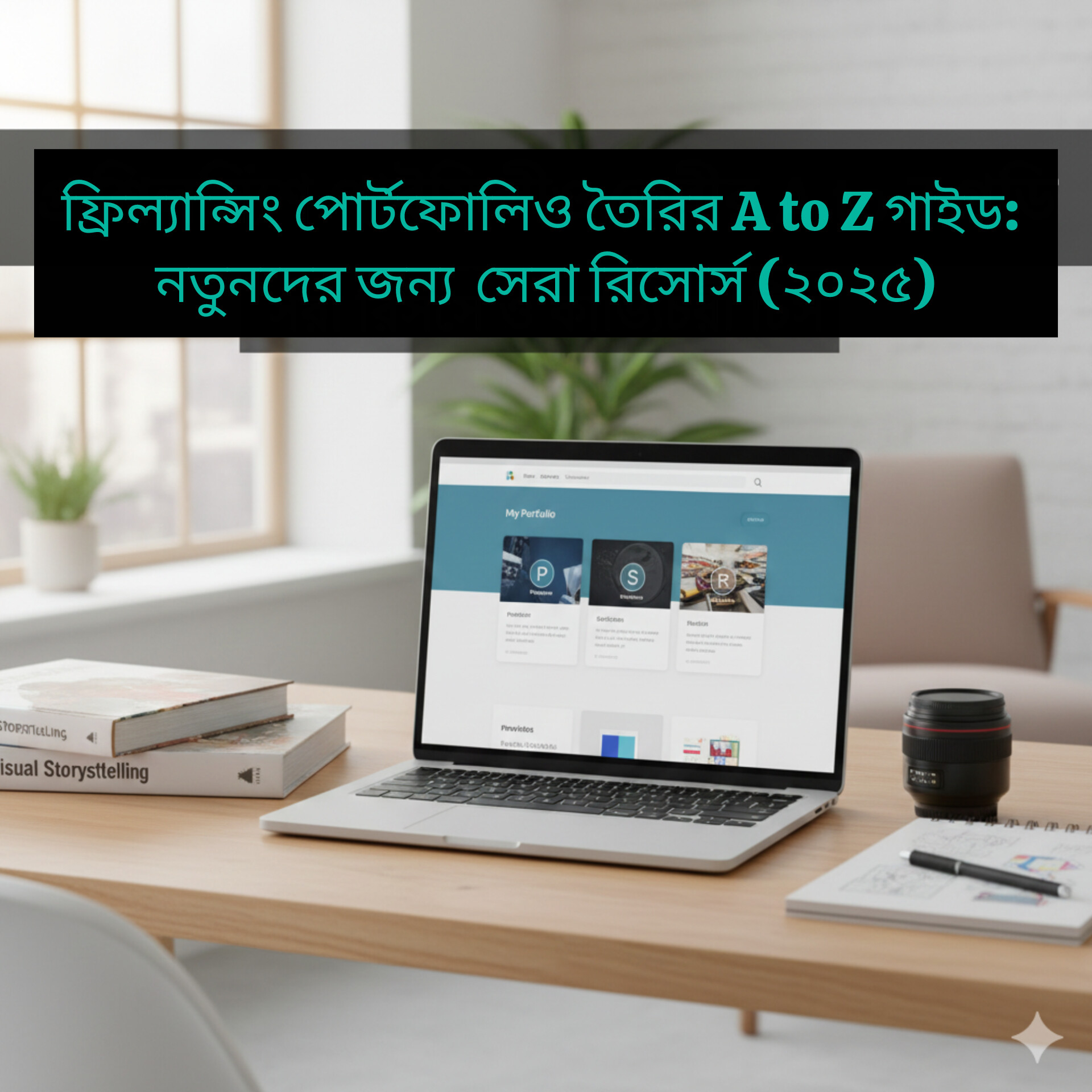ফ্রিল্যান্সিং পোর্টফোলিও তৈরির A to Z গাইড ও সেরা রিসোর্স (২০২৫)